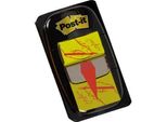 Post-It® 680-31 Indice Simboli Firma - 25,4 X 43,2 Mm, 50 Strisce