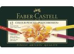 Faber Castell FC-110012 Kleurpotlood Polychromos 3,8Mm Kerndikte Etui à 12 Stuks