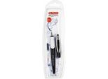 Herlitz 10999746 Stilografica My.Pen - Pennino M, Nero/Bianco
