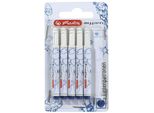 Herlitz 10999852 Cartuccia Universale Per Penna Stilografica My.Pen - Blu, 1 X 5 Pezzi(T)