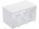 Westmark Roma Rechteckig Dispensor 3 L Transparent - Weiß 1 StüCk(E) (73052260)