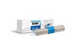 Kmp O-T28 - 50 G - Ciano - Compatibile - Cartuccia Di Toner (Alternativo A: Oki 44469706)