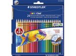 Staedtler Astuccio In Cartone Matita Colorata Noris Aqua 24ST