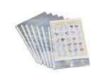 Leitz 4700-00-03 100X Tasche Per Opuscoli 4700 Trasparente Grana