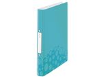 Leitz 4257-00-51 Ringbuch Wow A4 Pp 2 Ringe 25 Mm Eisblau