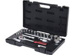 Ks Tools 911.1595 - Set Di Chiavi A Bussola - 1/2 Pollice - 24 Teste - Acciaio Al Cromo Vanadio - 3 Kg