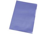 Q-Connect® KF00307 Manicotto Di Visualizzazione - A4, 120 Mym, Blu Granulato, 100 Pezzi
