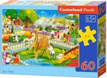 Castorland Puzzle Visita Allo Zoo 60 Pezzi