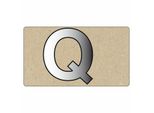 Specchio Ornamenti Lettera Maiuscola Q