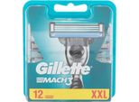 Gillette Mach3 Ricarica 12 Lame Di Rasoio