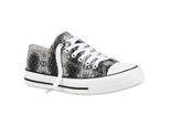 Mytrendshoe Scarpe Da Donna Cult Allacciate Scarpe Sportive Per Il Tempo Libero 76957, Colore: Snake, Dimensioni: 36
