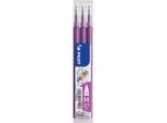Pilot BLS-FR7-PU-S3 Ricarica Roller Frixion BLS-FR7 - 0,4 Mm, Viola, Confezione Da 3
