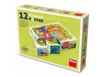 Cubo Illustrato Dino Occupation, 12 Cubi