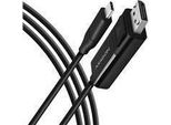 Axagon Axagon RVC-DPC Adattatore Cavo Video 1,8 M Usb Type-C Displayport Nero