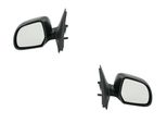 Johns, Specchietto Retrovisore Esterno Adatto Per Dacia Lodgy 03/12- Set Destra E Sinistra, Nero 963025005R 8200947342 963736608R 963019902R 8200947383 963747626R