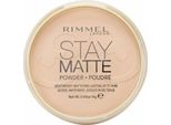 Rimmel London Stay Matte Pressed Powder Compact 004 Sandstorm 14G
