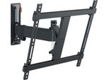 Vogel's Comfort Tvm 3425 - Kit Di Montaggio (Staffa, Striscia Di Interfaccia, Striscia Di Interfaccia Display) - Per Schermo Piatto (Full-Motion) - Nero - Dimensioni Dello Schermo: 81,3-165,1 Cm (32"-65"") - Montaggio A Parete"