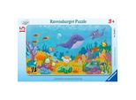 Ravensburger - Bambini Animali Sott'acqua, 15 Pezzi
