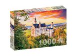 Enjoy Puzzle Castello Di Neuschwanstein In Autunno, Germania 1000 Pezzi