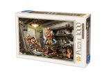 D-TOYS Pinocchio Puzzle 1000 Pezzi