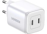 Ugreen Nexode 45W Dual USB-C Pd Charger (25W+20W) White (15327)