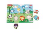 Trefl Fisher Price Animali Selvatici Puzzle In Legno