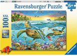 Ravensburger Puzzle 100L Xxl Tartarughe Marine 129423 Ravensburger