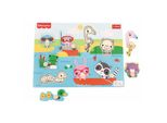 Trefl Fisher Price Puzzle In Legno Animali Vicino All'acqua