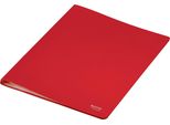 Leitz 4677-00-25 4677 Cartella Per Cartelle Riciclate - A4, 40 Buste, Pp, Neutrale Dal Punto Di Vista Climatico, Rosso