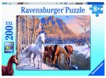 Puzzle Ravensburger - Cavalli, 200 Pezzi Xxl
