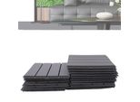 Piastrelle Per Patio Incollate, Materiale Pp Resistente, Design Antiscivolo, Facile Installazione Fai Da Te,