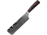 Coltello Da Cucina BL-35149 - Nakiri/Nero/Marrone KP35149
