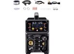 Succebuy Pro Mig Welder - Soluzione Di Saldatura Avanzata Da 200 Amp. Questa Saldatrice Sinergica 5 In 1 Offre Saldatura Mig Pluse, Gas Mig, Flux Core Mig, Stick E Lift Tig