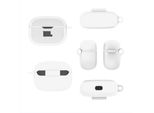 Inf Custodia Protettiva In Silicone Per Auricolari Jbl Vibe Beam Bianco
