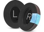 Inf Cuscinetti Di Ricambio Per Cuffie Bose 700, In Pelle Ice Feel, 2 Pezzi Nero Arancione