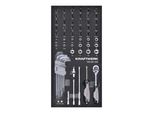 Kraftwerk 1/4" Umschaltknarrensatz 63-Tlg. 20X40 Einlage (105.301.035)"