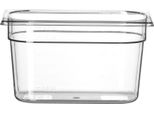 Hendi Contenitore Gastronorm 1/4, Profi Line, Gn 1/4, 4L, Trasparente, 265X162X(H)150Mm