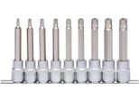 Ks Tools Set Di Bussole Da 1/2" Ribe Lunghe 9 Pezzi 911.1630"