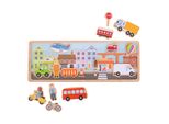 Bigjigs Toys Puzzle Magnetico Della Città