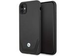 Etui Bmw Bmhcn61Rswpk Iphone 11 / Xr6,1 Czarny/Nero Custodia Rigida In Pelle Perforata