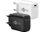 Goobay 65405 Caricatore Rapido USB-C™ Pd Gan (20 W) Nero, Nero - 1X Connessione USB-C™ (Power Delivery)