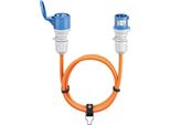 Goobay 76230 Prolunga Cee, Da Spina Cee A Innesto Cee, 25 M, 25 M, Arancione - Cavo Da Campeggio Per Aree Esterne, 16 A / 230 V