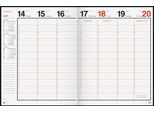 Brunnen 7027042906 Calendario Magnum 1W/2S Bw