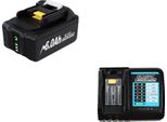 Batteria Ricaricabile Agli Ioni Di Litio, Capacità 6,0 Ah, Caratteristiche Di Sicurezza Migliorate, 6,0Ah E Caricabatterie
