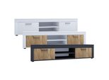 Vcm Tv MöBel Lowboard Fernsehregal MaßE H. 37 X B. 160 X T. 45 Cm Fernseh MöBel – Usilo Xl