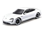 Maisto Tech 82339 - Auto Telecomandata - Porsche Taycan Turbo S (Bianco, Scala 1:24)