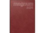 Rido® Idé® 70-27 042 296 Calendario Magnum 2026 - 1 Settimana / 2 Pagine, 18,3 X 24 Cm, Rosso Vino
