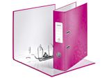 Leitz 1005-00-23 1005 Cartella Wow A4 - 80 Mm, Rosa Metallizzato