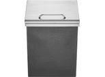 Succebuy, Refrigeratore A Inserto, 14 "L X 12 ""L X 18 ""H, Refrigeratore Di Ghiaccio In Acciaio Inox Con Coperchio Incernierato, Capacità 40 Qt, Per Cucine All'aperto, Incl. Tubo Di Scarico E Tappo, Ideale Per Bevande Fredde E Birra"