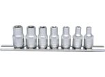 Ks Tools Set Di Bussole TX-E Da 1/4", 7 Pezzi, E4-E11"